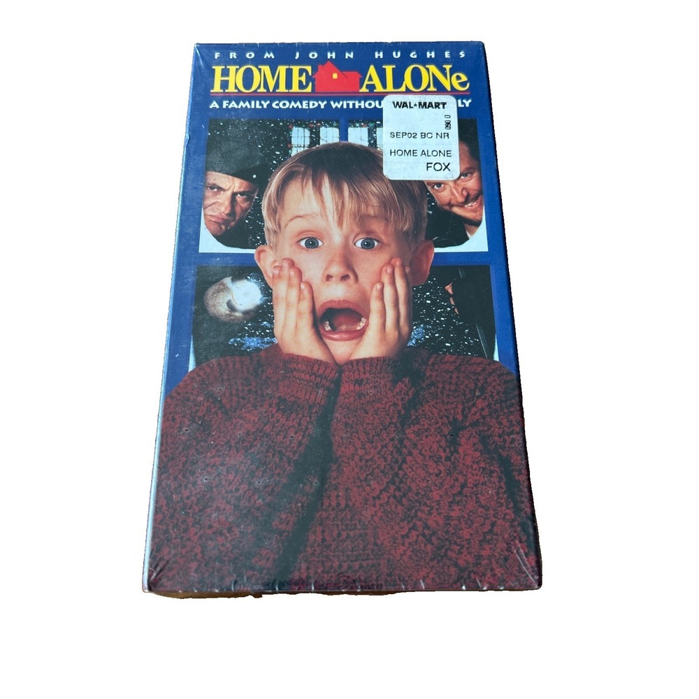 Home Alone Movie VHS 1990 New Sealed 20th Century Fox Macaulay Culkin PG